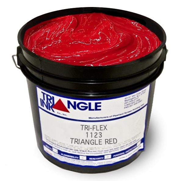 Triangle Screen Printing Ink - Triangle Red - Gallon